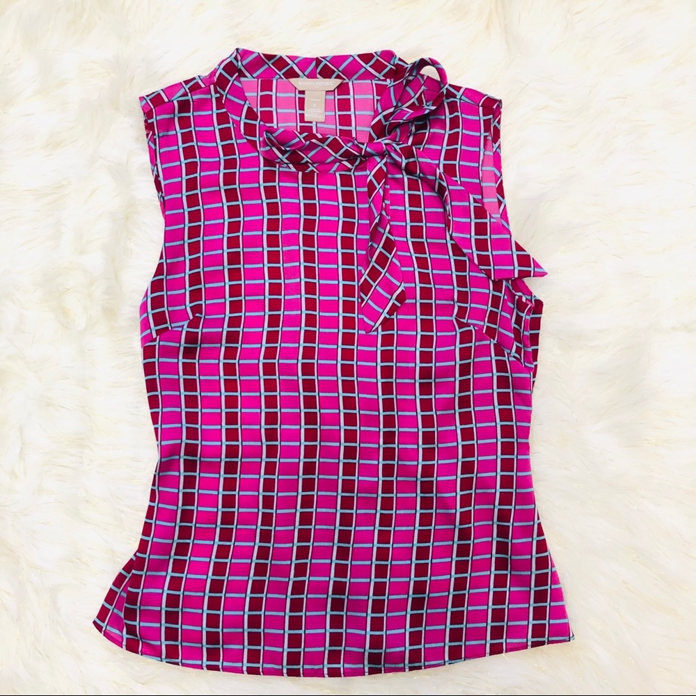 Satin Banana Republic Blouse top - EUC 🎀 petite s